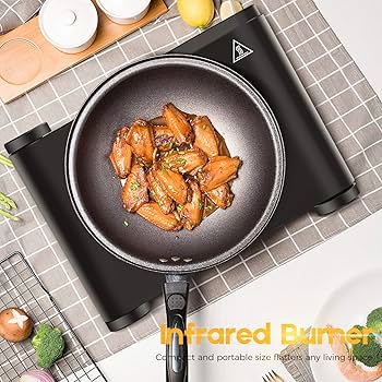 Amazon.com: Cusimax Portable Electric Stove, 1200W Infrared